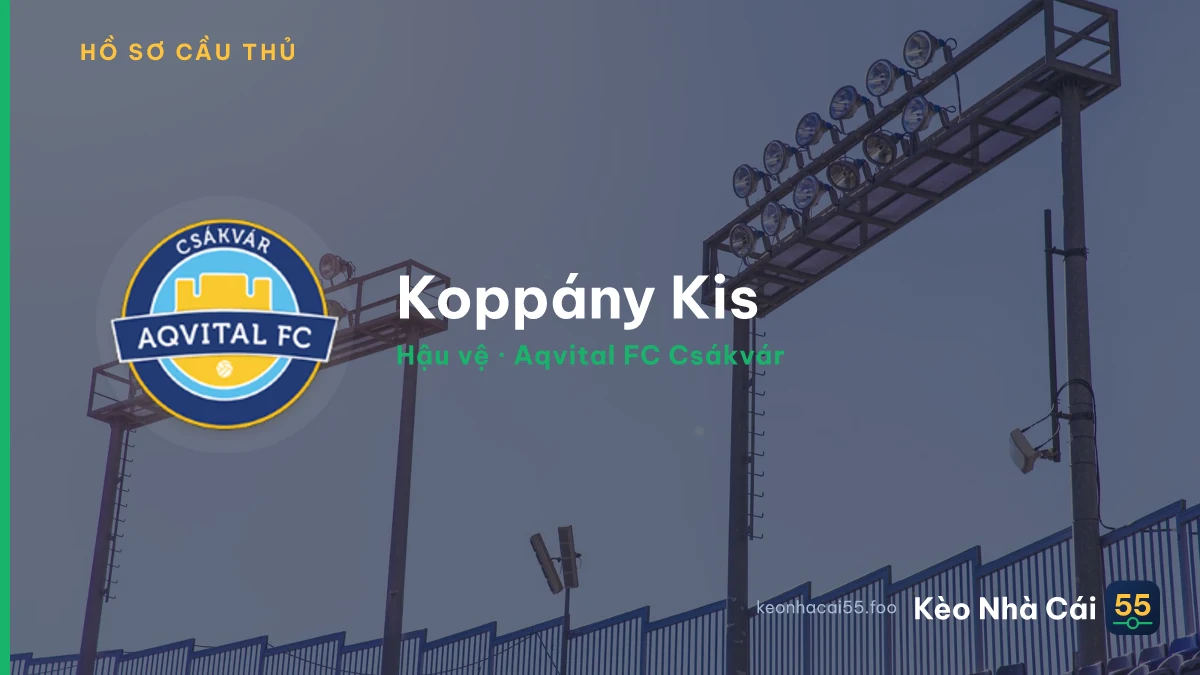 Koppány Kis — Aqvital FC Csákvár