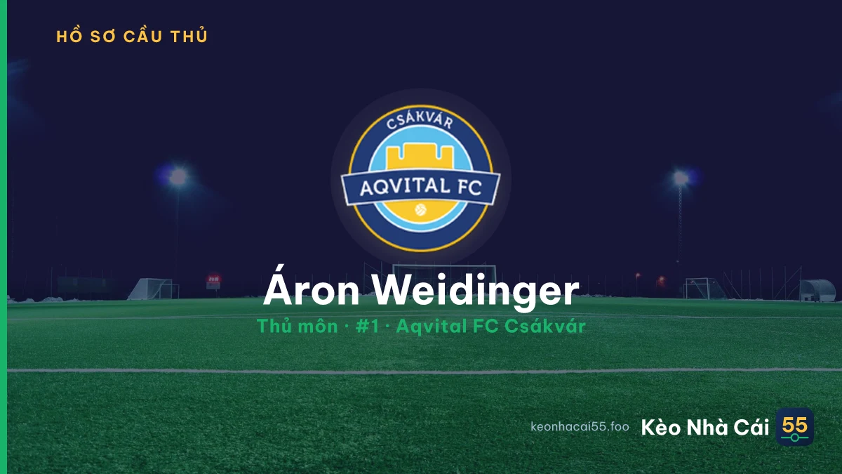 Áron Weidinger — Aqvital FC Csákvár