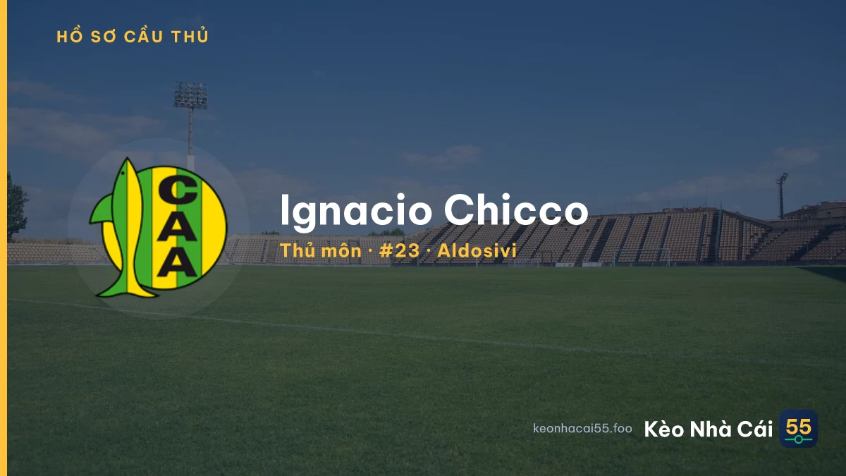Ignacio Chicco — Aldosivi