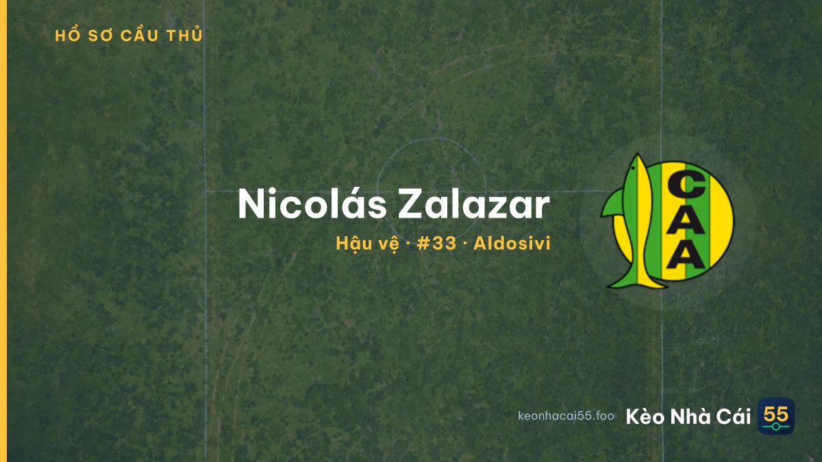 Nicolás Zalazar — Aldosivi