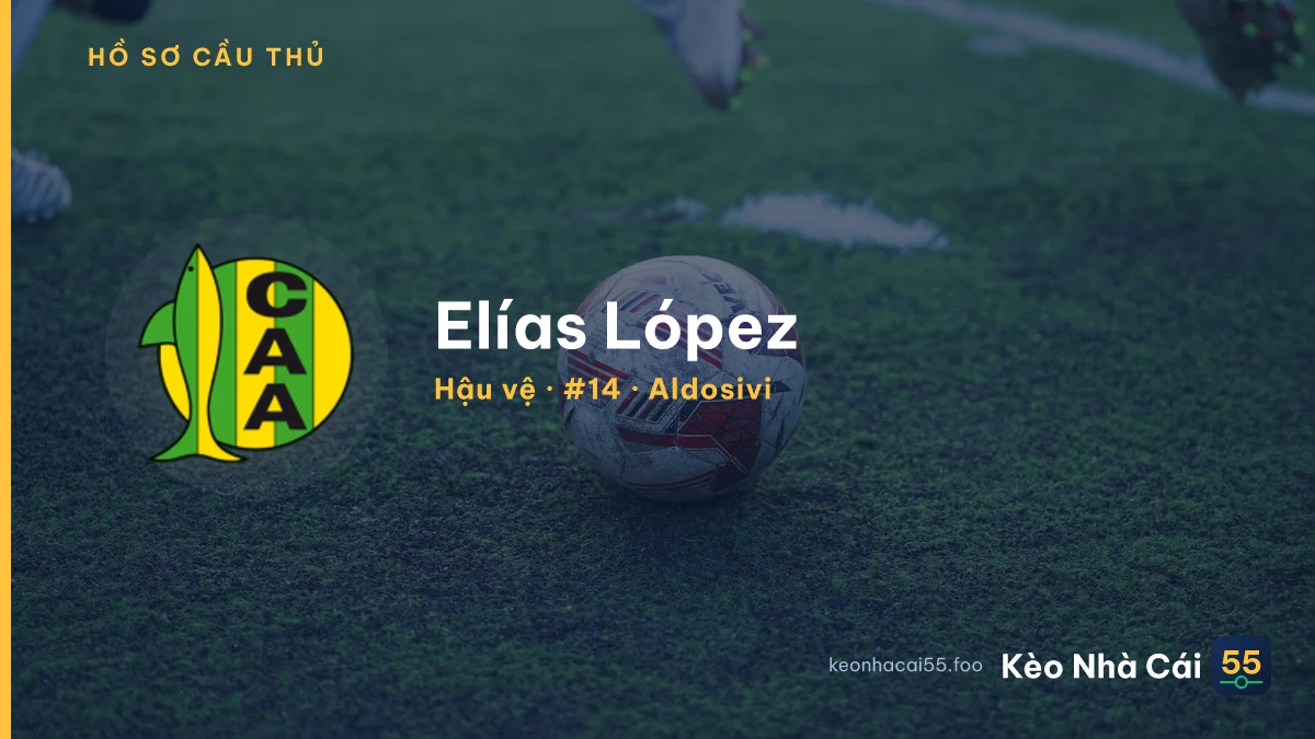 Elías López — Aldosivi