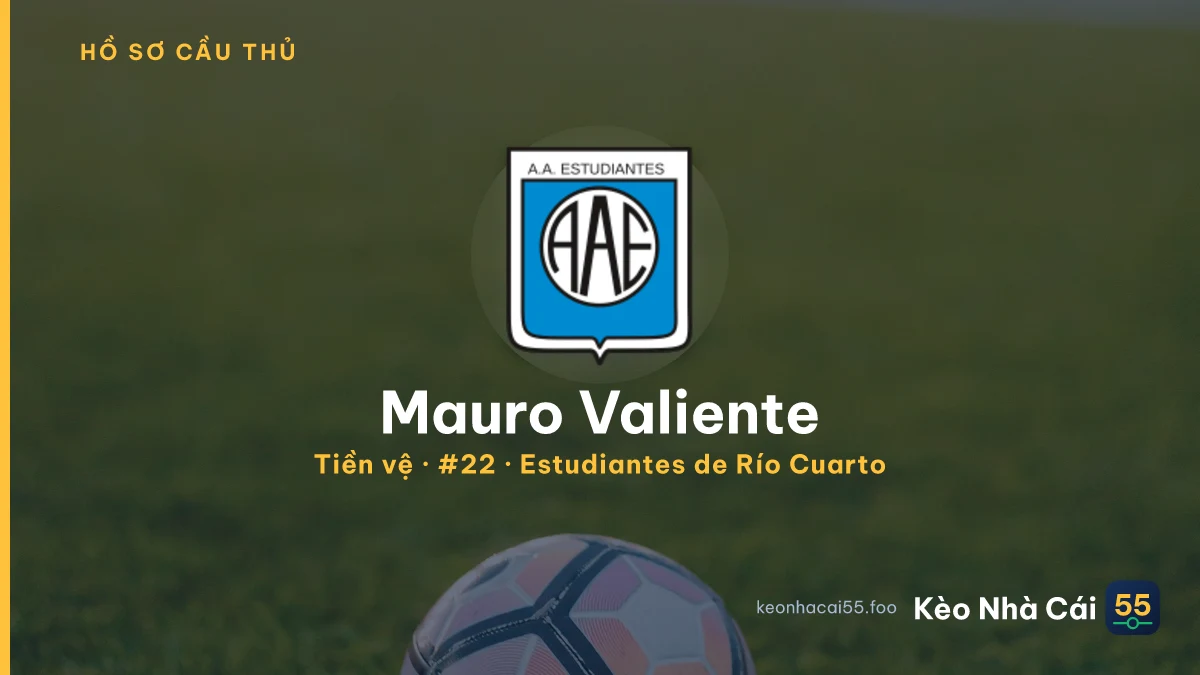 Mauro Valiente — Estudiantes de Río Cuarto