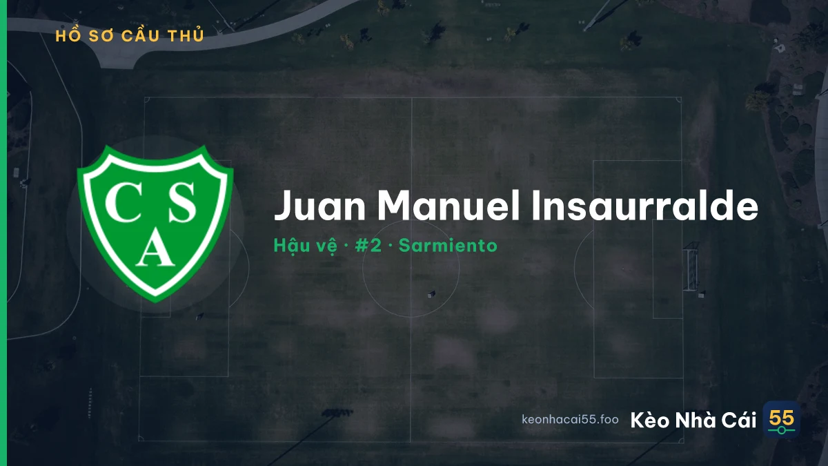 Juan Manuel Insaurralde — Sarmiento