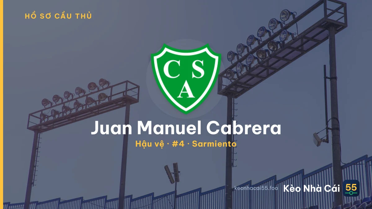 Juan Manuel Cabrera — Sarmiento