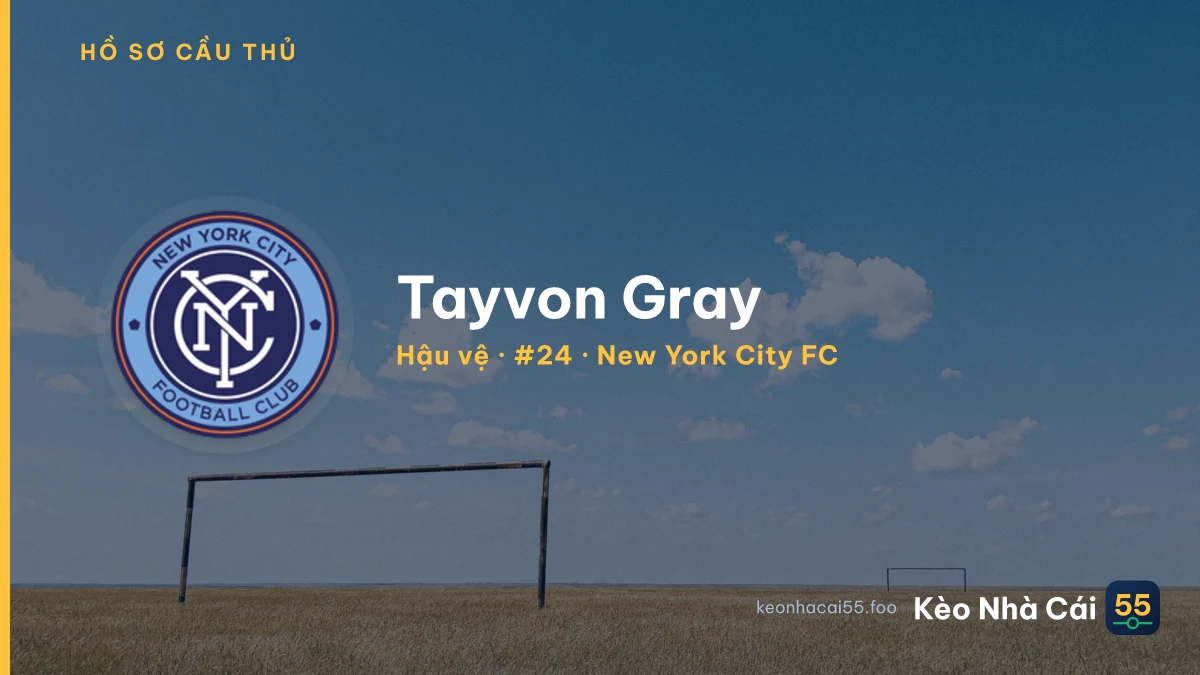 Tayvon Gray — New York City FC