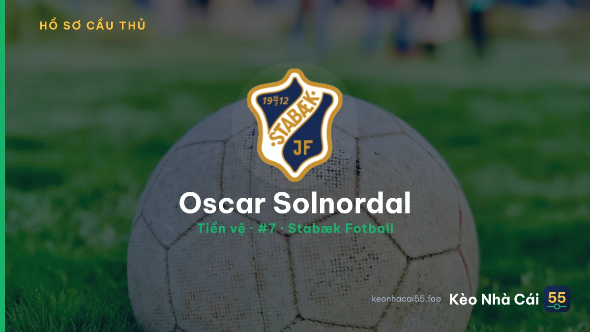 Oscar Solnordal — Stabæk Fotball