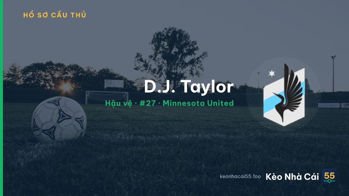 D.J. Taylor — Minnesota United