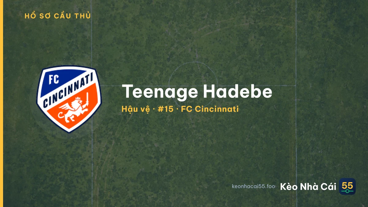 Teenage Hadebe — FC Cincinnati