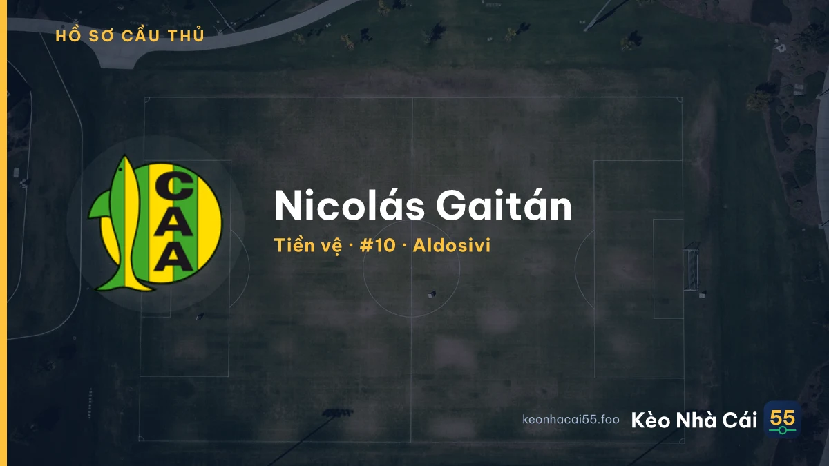 Nicolás Gaitán — Aldosivi