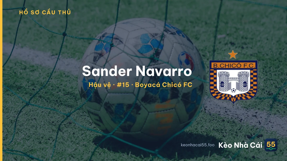 Sander Navarro — Boyacá Chicó FC
