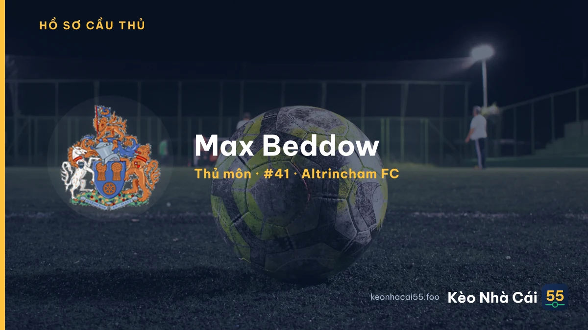 Max Beddow — Altrincham FC