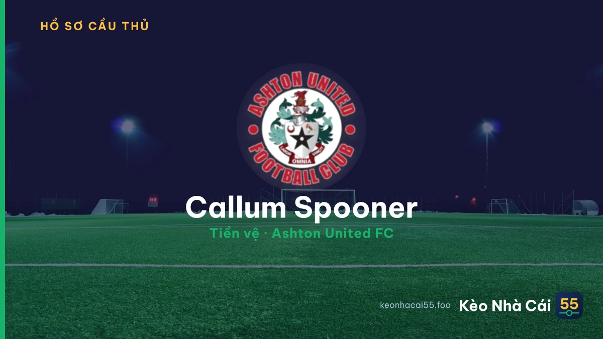 Callum Spooner — Ashton United FC