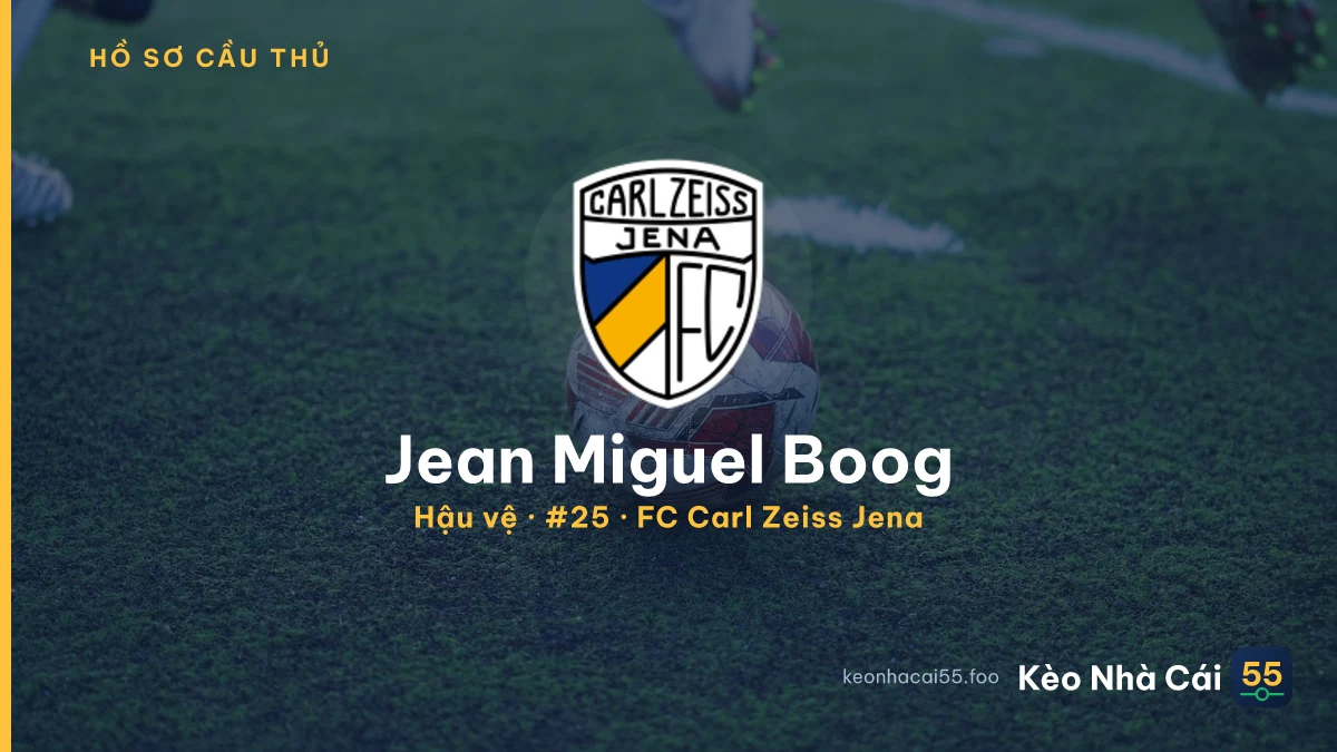 Jean Miguel Boog — FC Carl Zeiss Jena