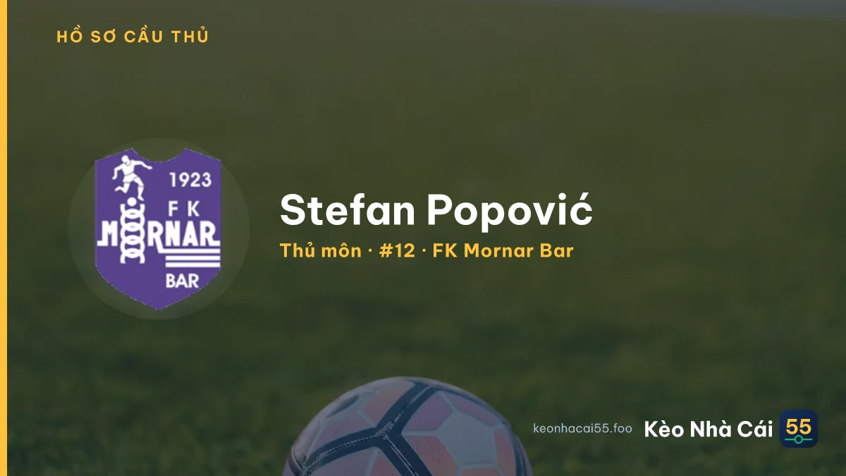 Stefan Popović — FK Mornar Bar