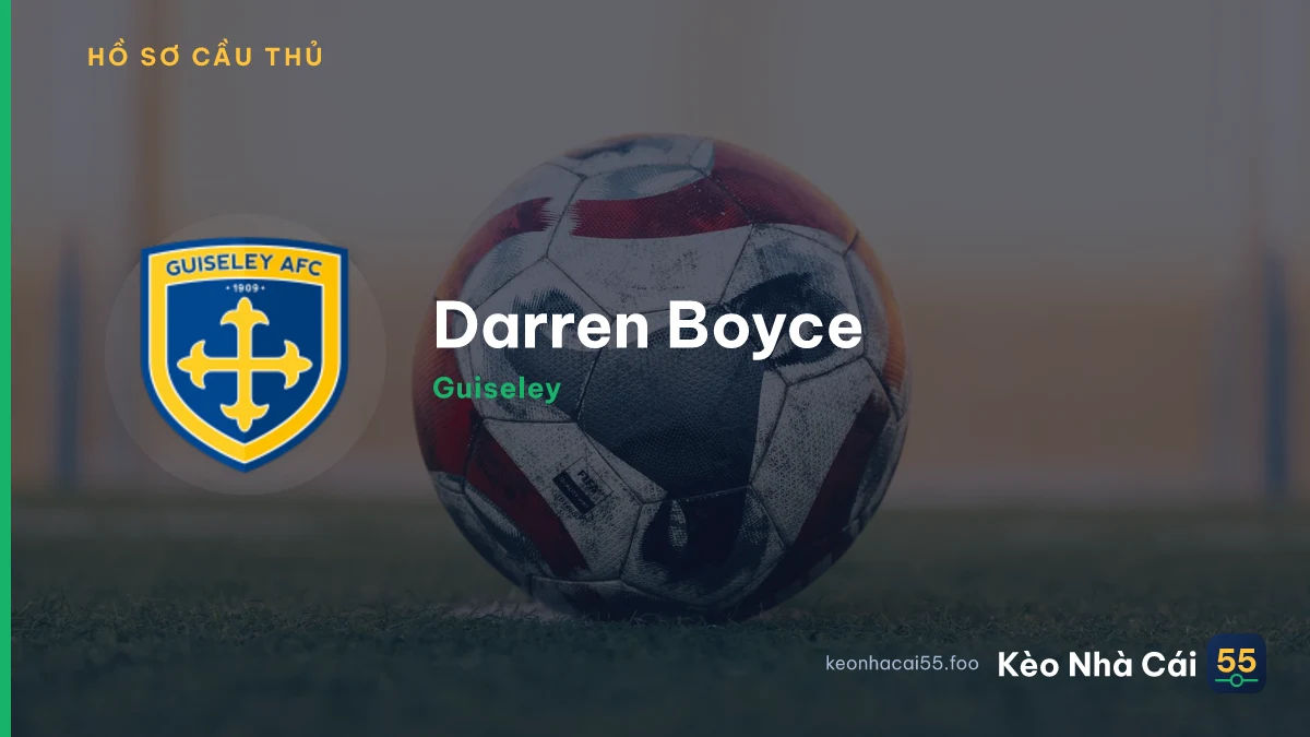 Darren Boyce — Guiseley