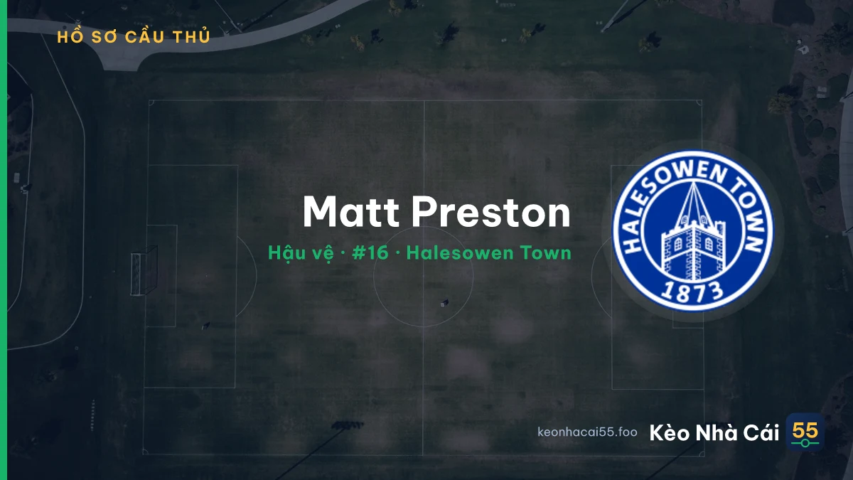 Matt Preston — Halesowen Town