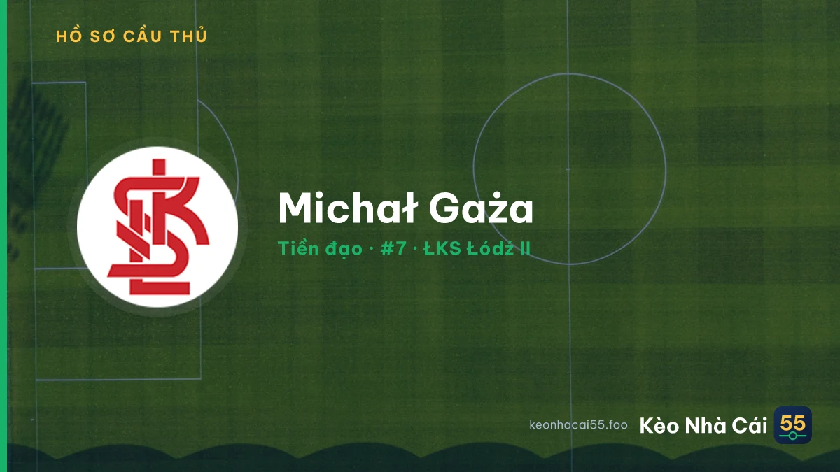 Michał Gaża — ŁKS Łódź II