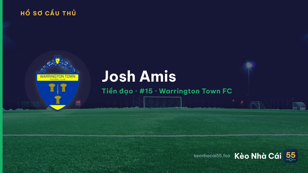 Josh Amis — Warrington Town FC