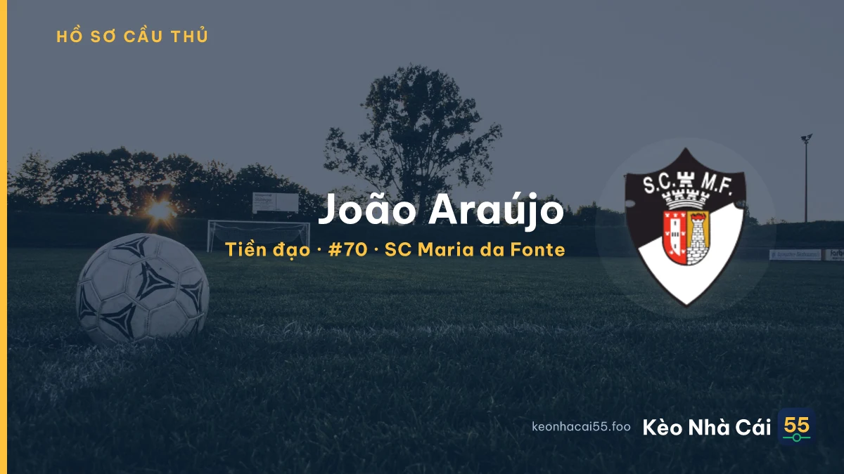 João Araújo — SC Maria da Fonte