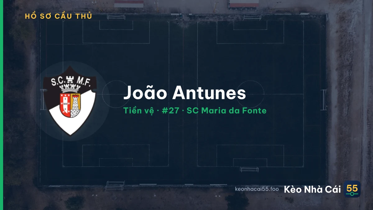 João Antunes — SC Maria da Fonte
