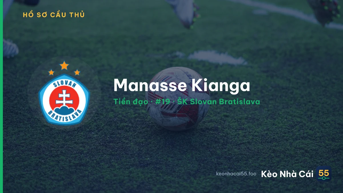 Manasse Kianga — ŠK Slovan Bratislava