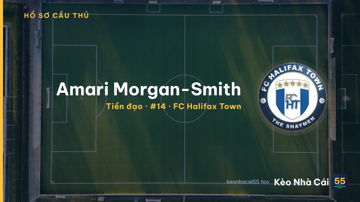 Amari Morgan-Smith — FC Halifax Town