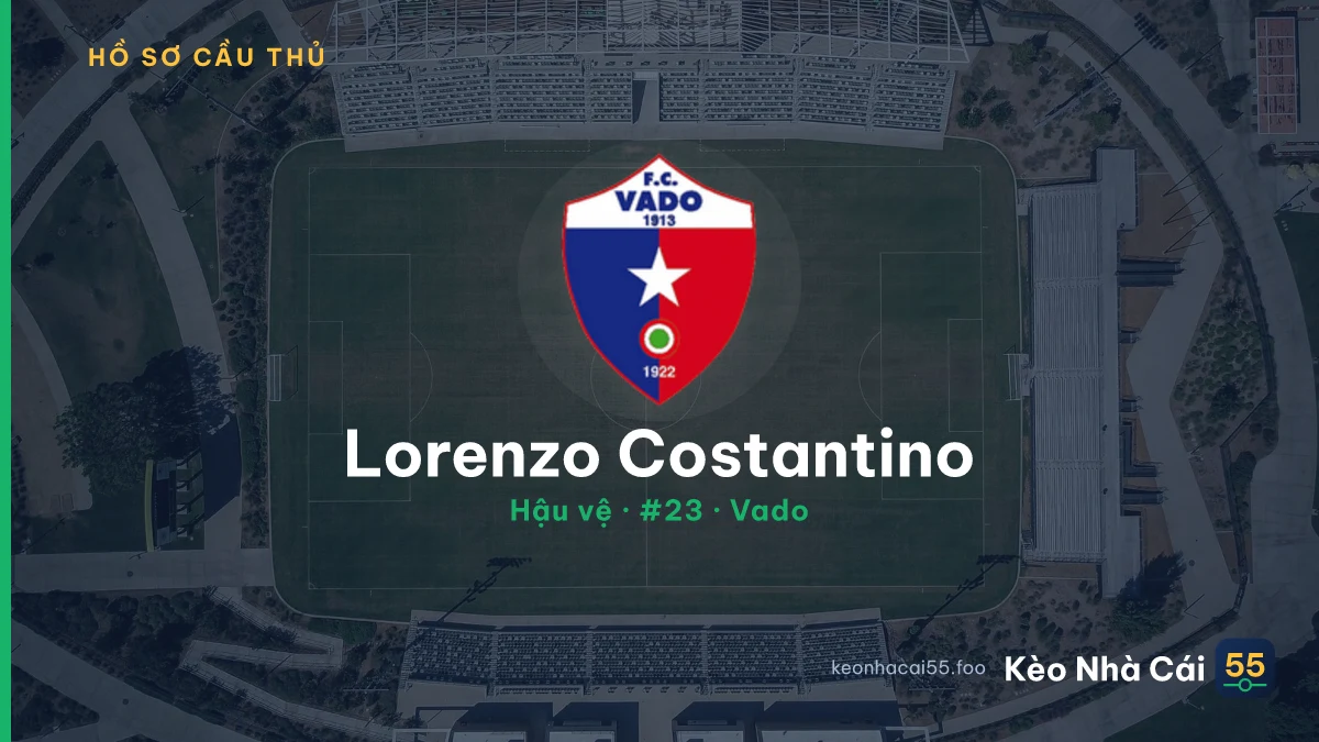 Lorenzo Costantino — Vado