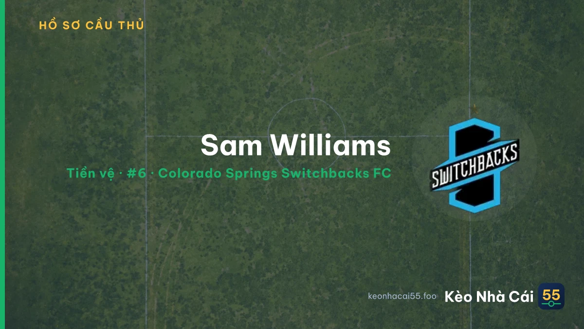 Sam Williams — Colorado Springs Switchbacks FC