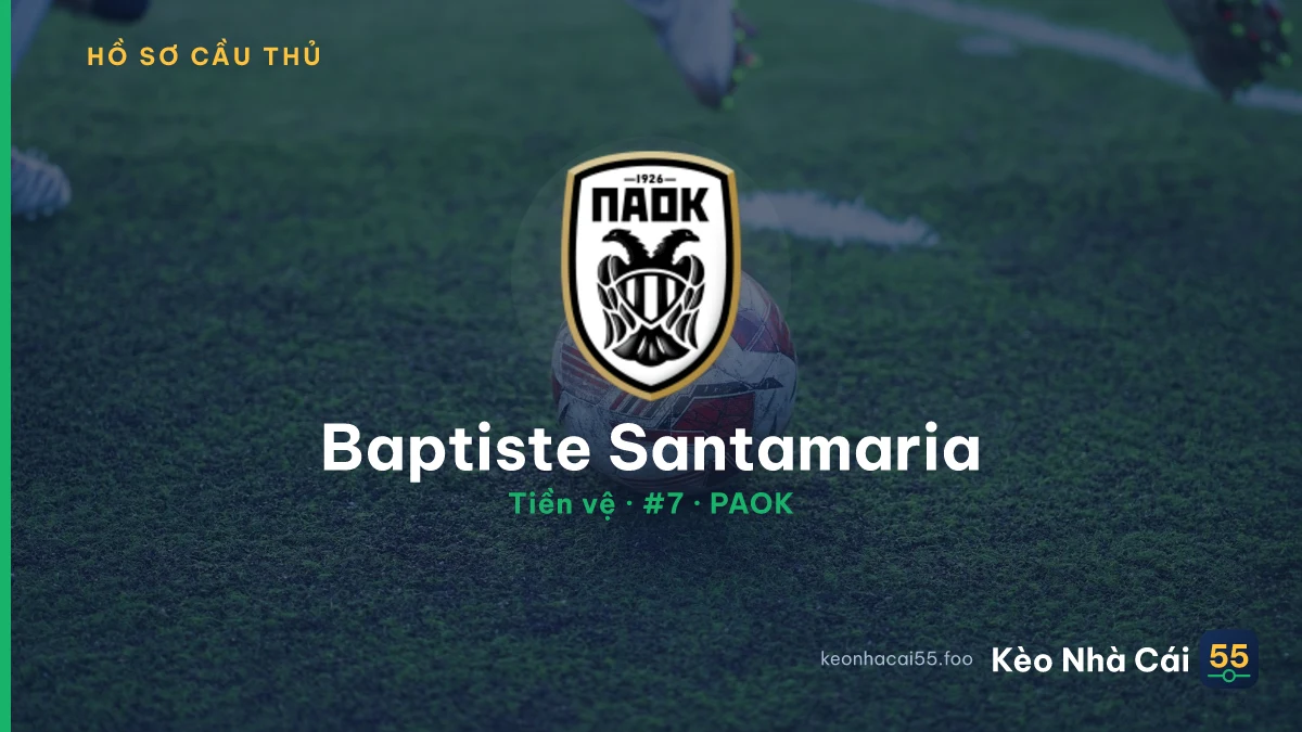 Baptiste Santamaria — PAOK