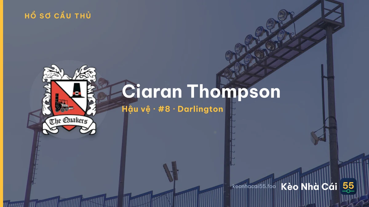 Ciaran Thompson — Darlington