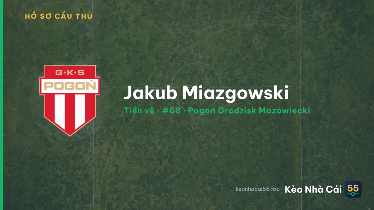 Jakub Miazgowski — Pogoń Grodzisk Mazowiecki