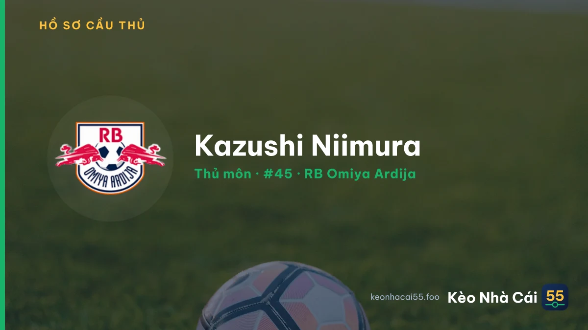 Kazushi Niimura — RB Omiya Ardija