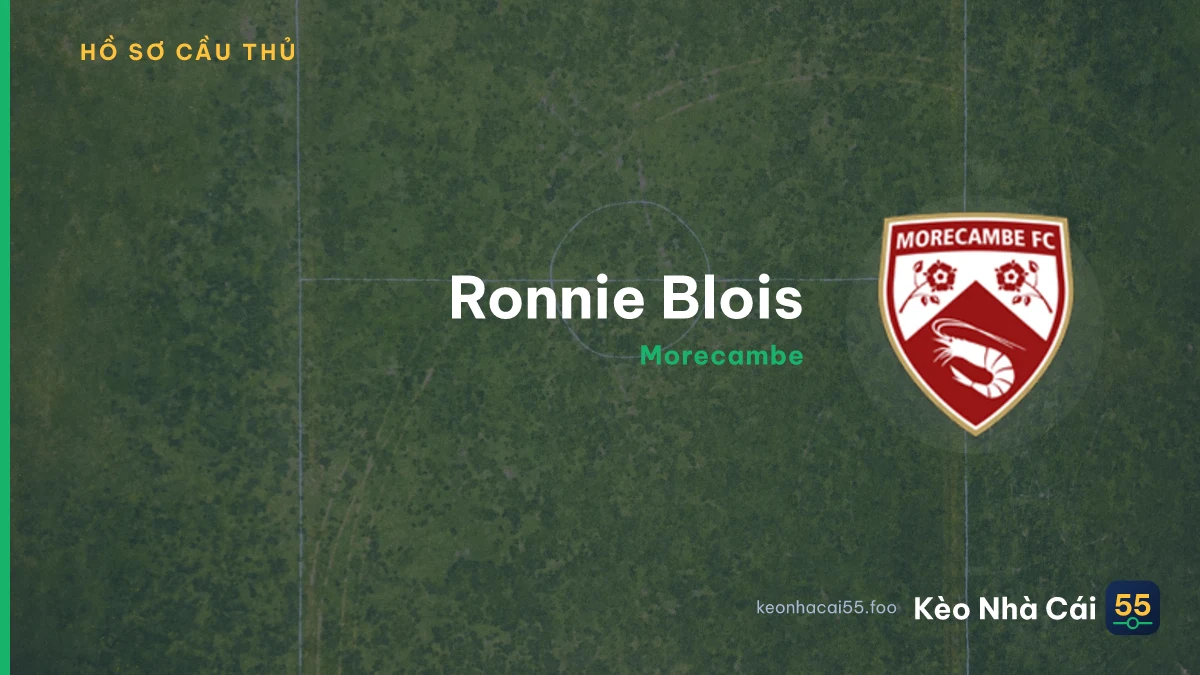 Ronnie Blois — Morecambe