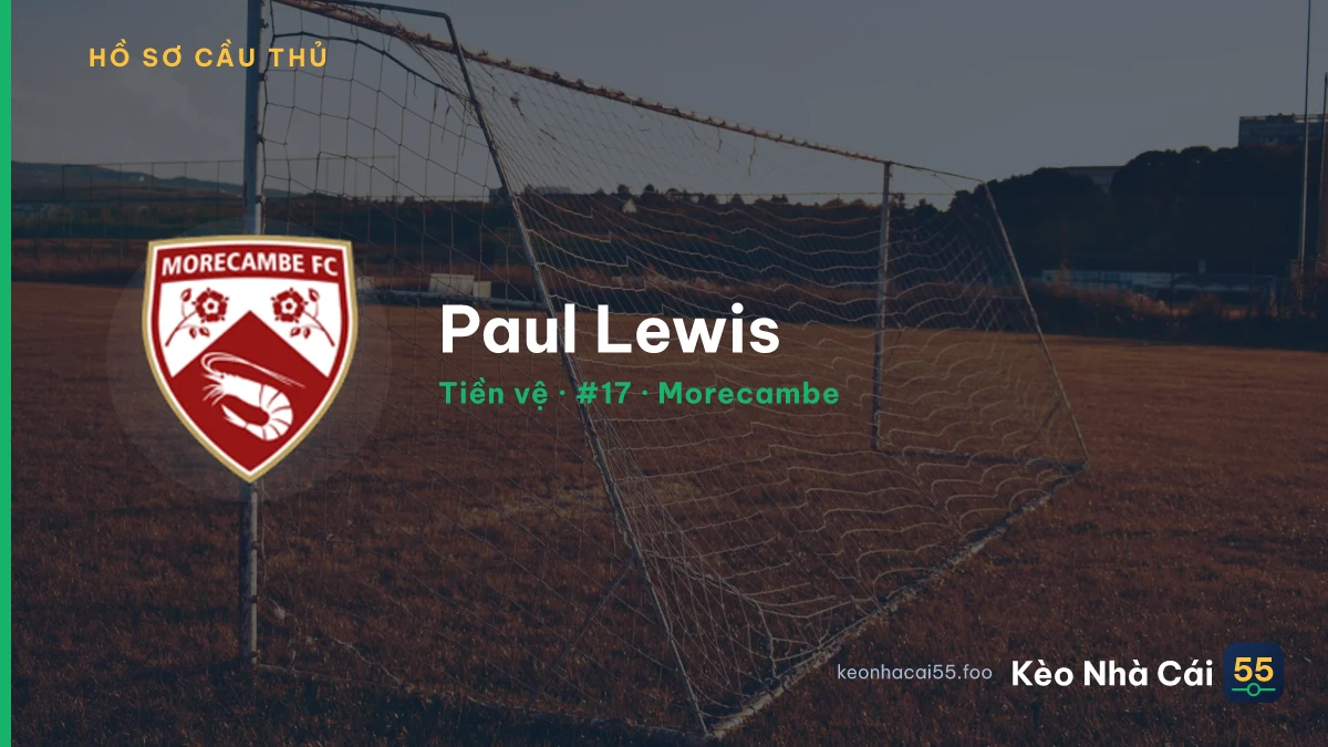 Paul Lewis — Morecambe