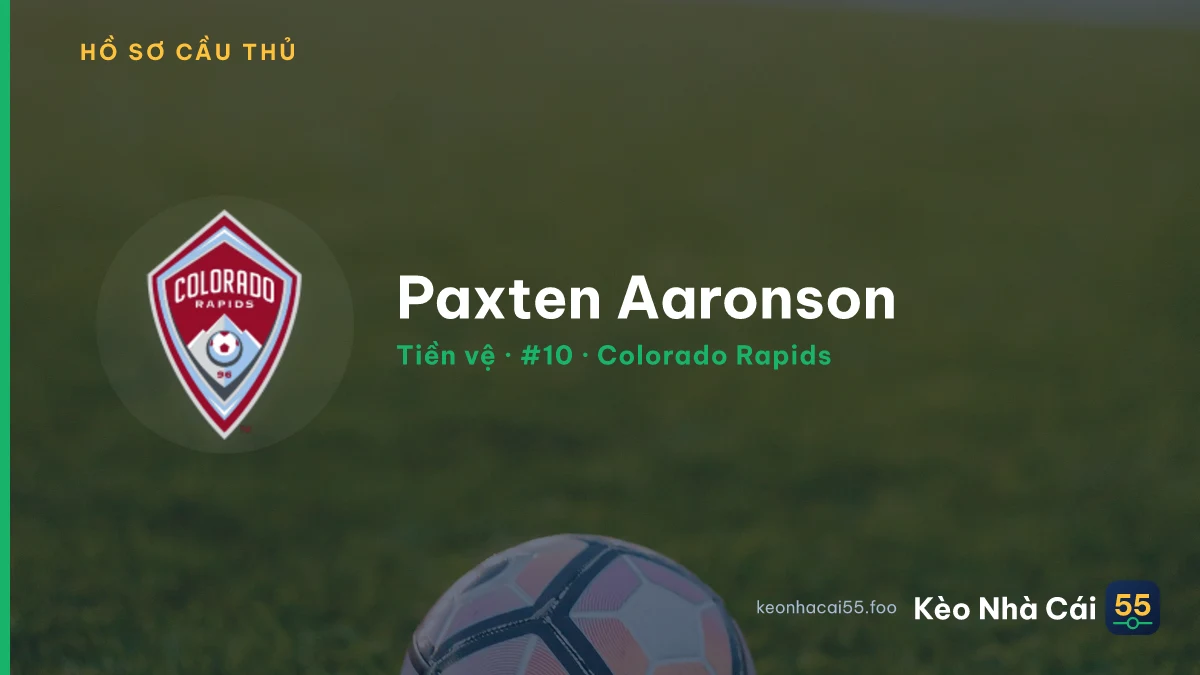 Paxten Aaronson — Colorado Rapids