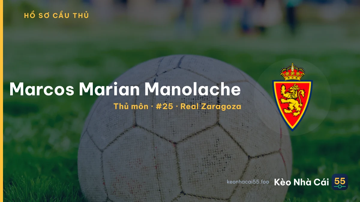 Marcos Marian Manolache — Real Zaragoza