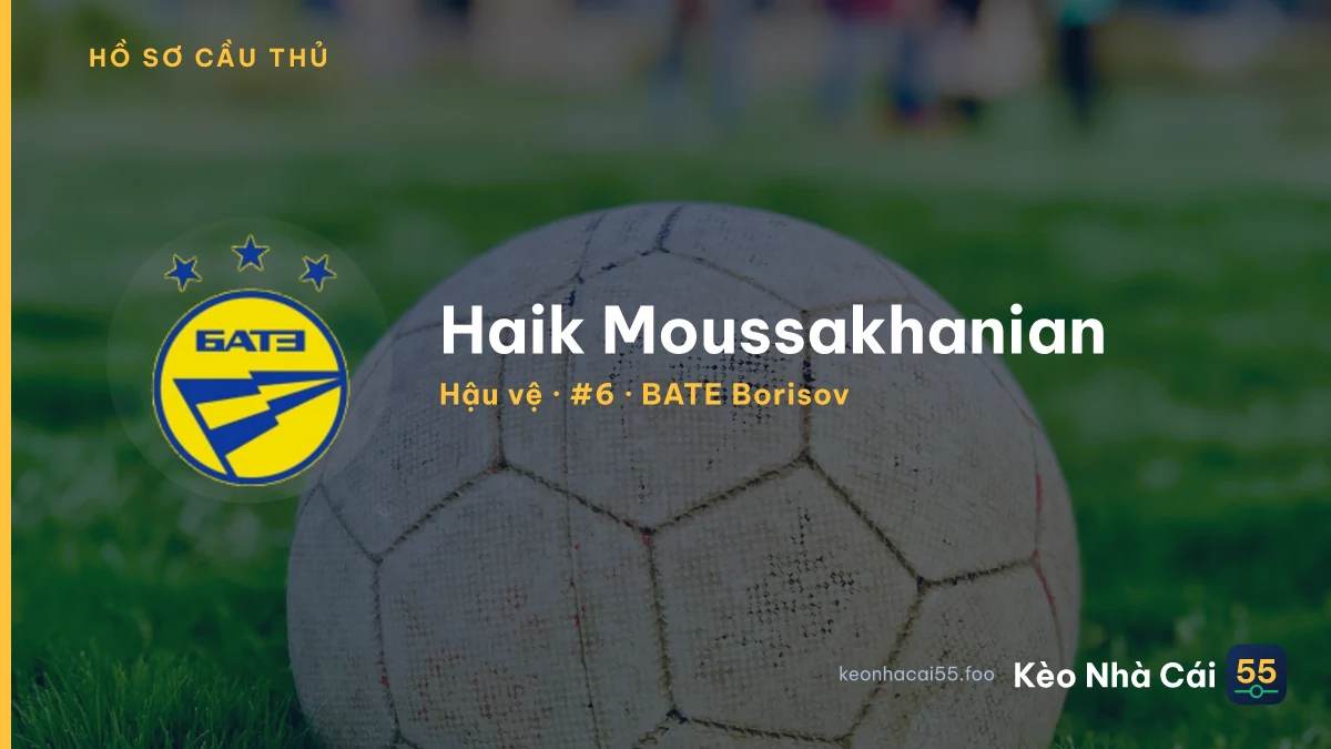Haik Moussakhanian — BATE Borisov