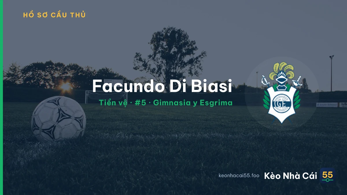 Facundo Di Biasi — Gimnasia y Esgrima