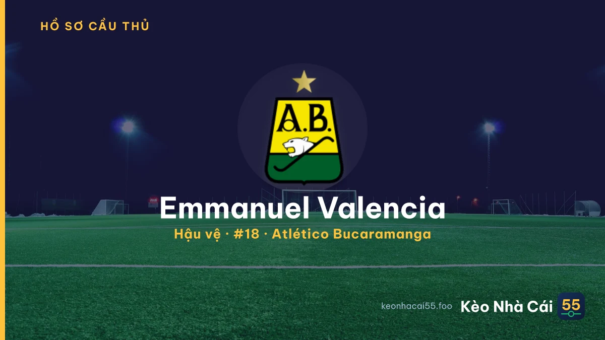 Emmanuel   Valencia — Atlético Bucaramanga