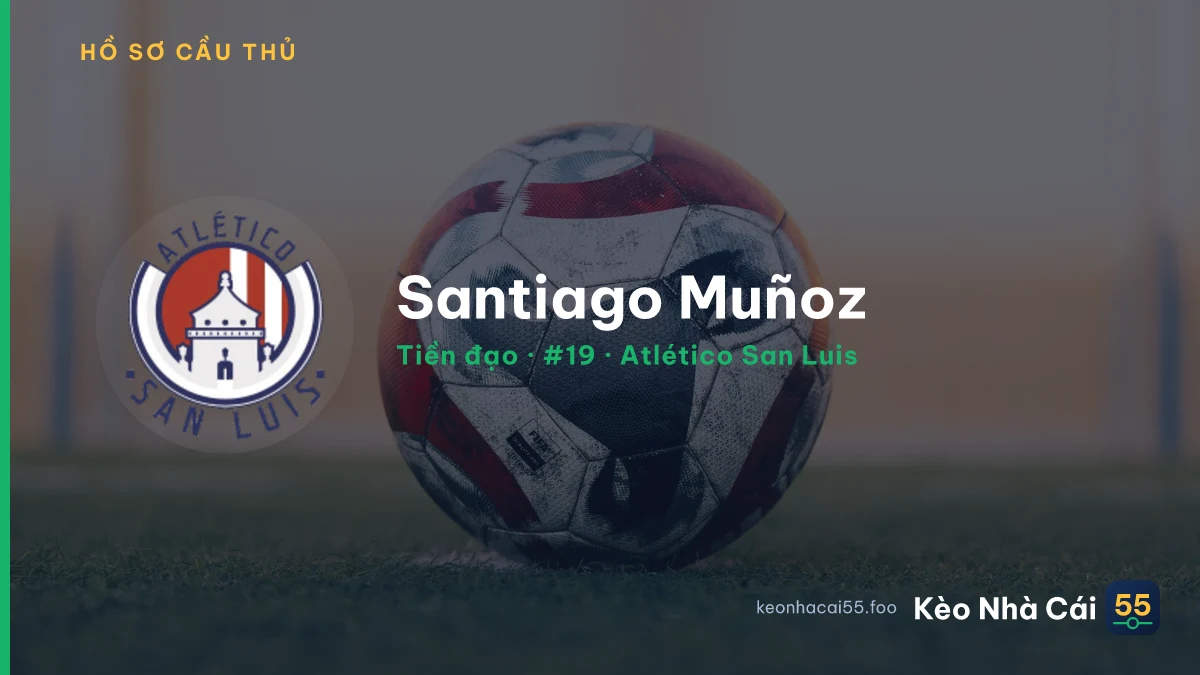 Santiago Muñoz — Atlético San Luis