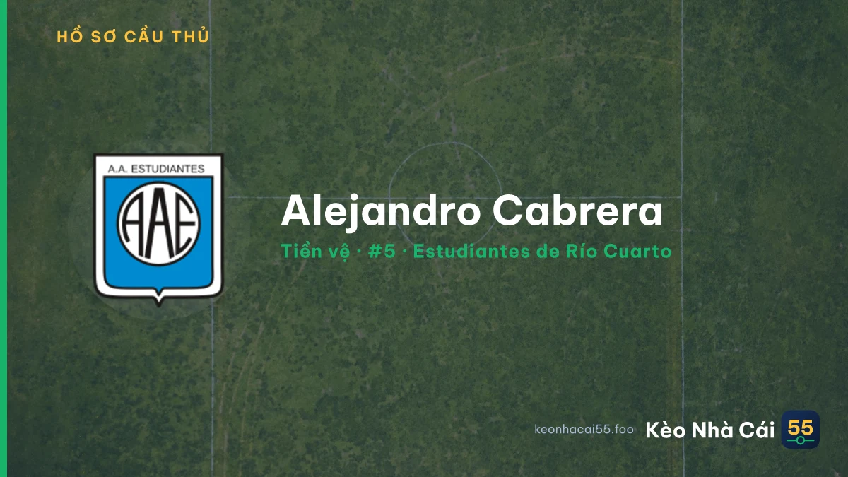 Alejandro Cabrera — Estudiantes de Río Cuarto