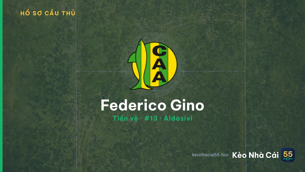 Federico Gino — Aldosivi