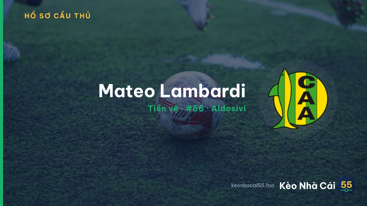 Mateo Lambardi — Aldosivi