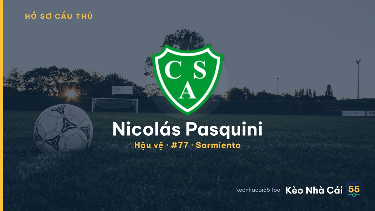 Nicolás Pasquini — Sarmiento
