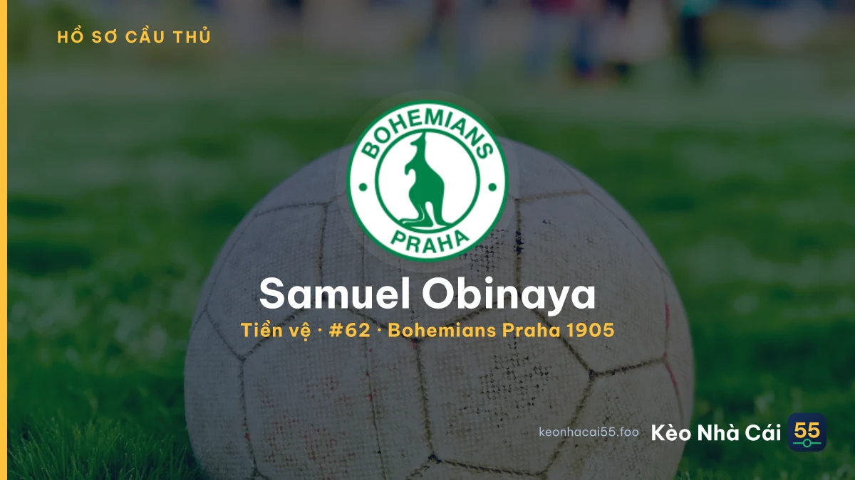 Samuel Obinaya — Bohemians Praha 1905