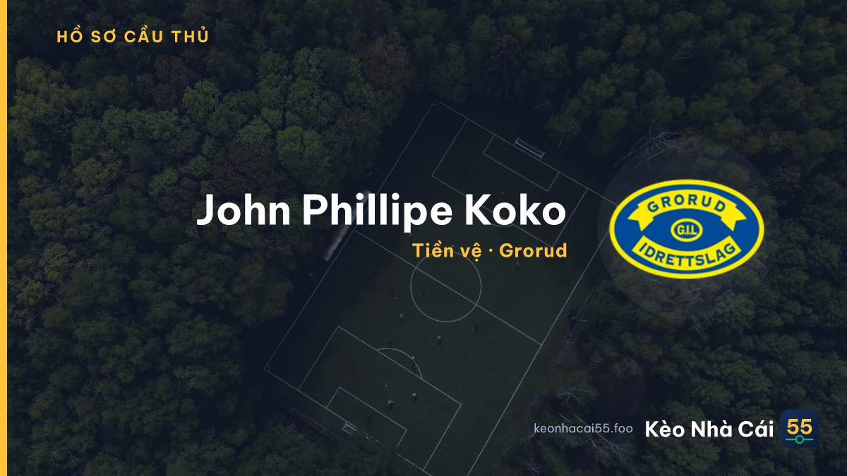 John Phillipe Koko — Grorud