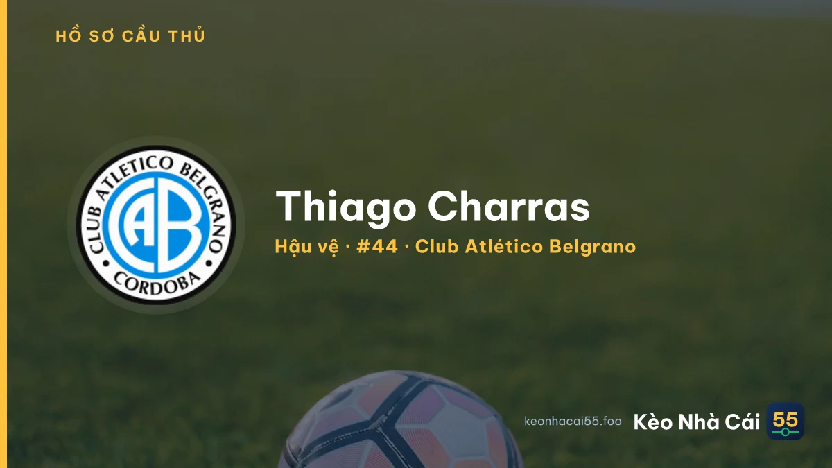 Thiago Charras — Club Atlético Belgrano