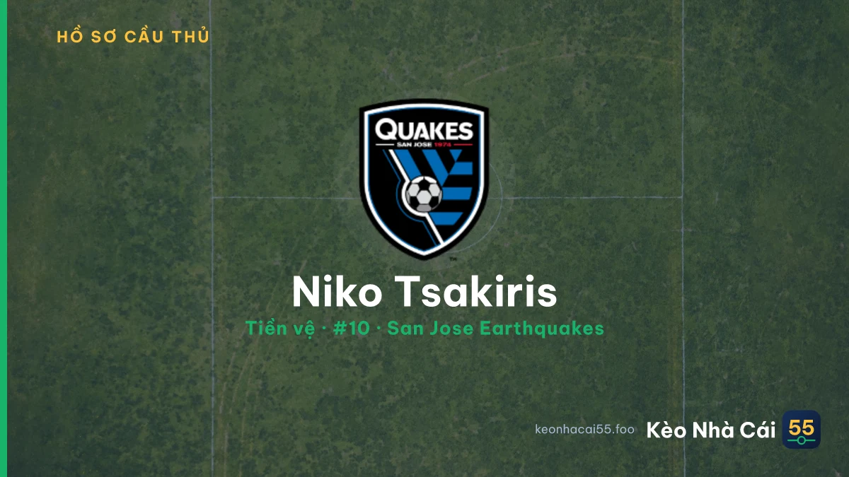 Niko Tsakiris — San Jose Earthquakes