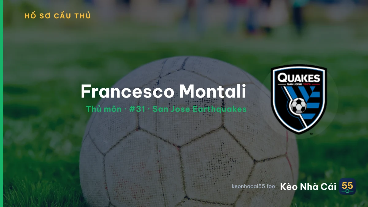 Francesco Montali — San Jose Earthquakes
