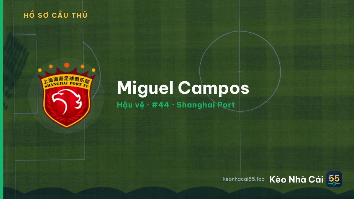 Miguel Campos — Shanghai Port